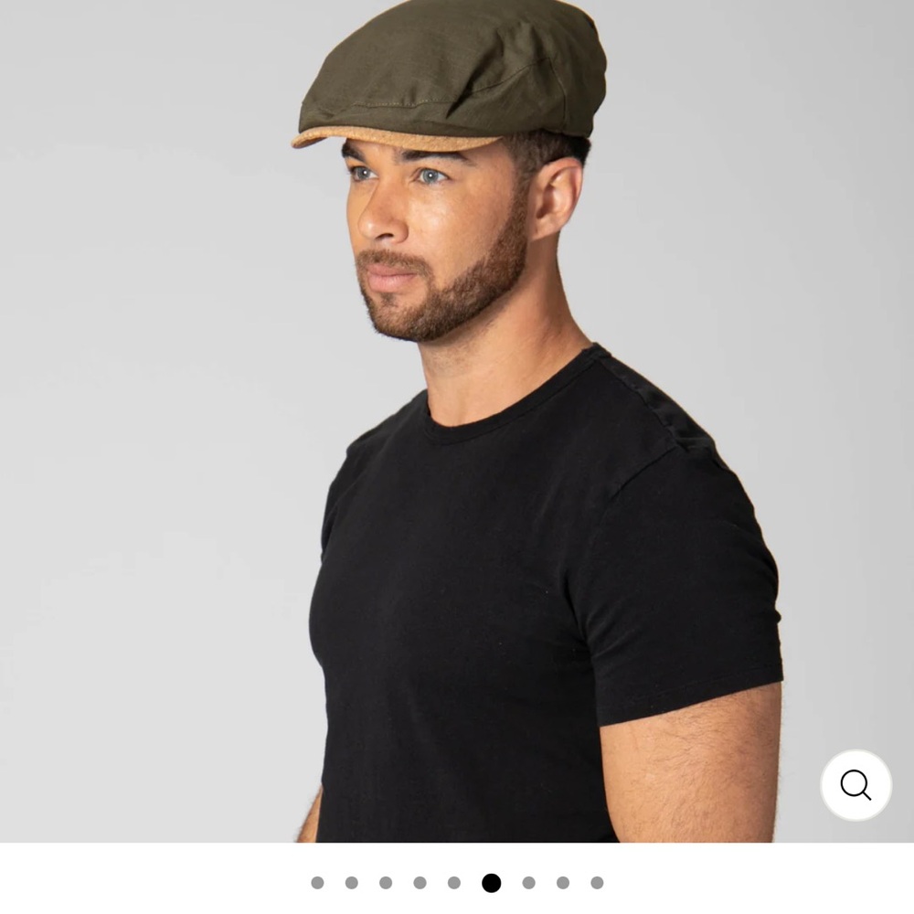 Cut and Sew Cotton Slub Driver Hat